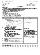 Giáo án Lớp 1 - Tuần 8 - Năm học 2015-2016